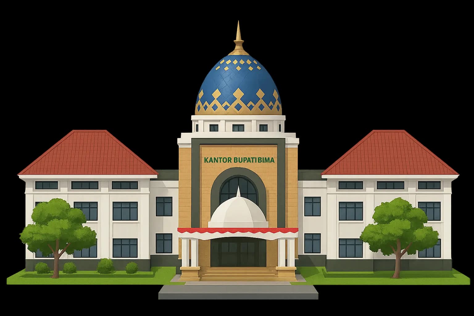Ilustrasi kantor pelayanan terintegrasi